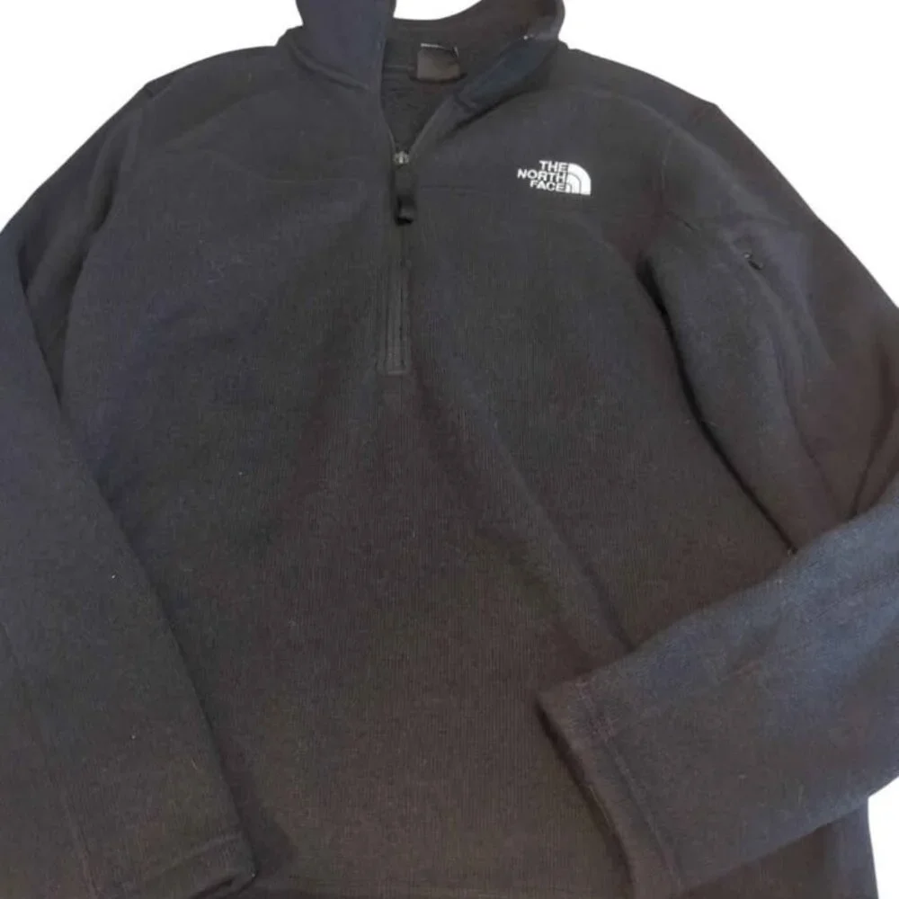 North face men's half zip‎ jacket size small